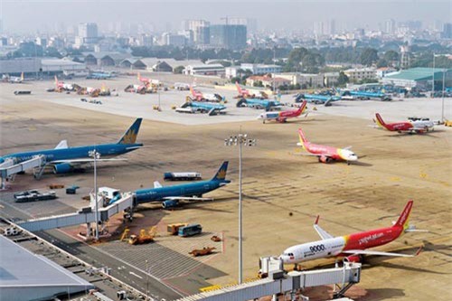 Thêm 37 chỗ đỗ máy bay tại sân bay Tân Sơn Nhất