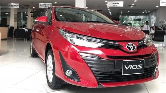 Toyota Vios có doanh số cao nhất Việt Nam.