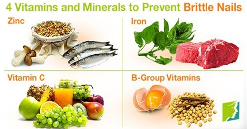 4 loại vitamin và khoáng chất ngăn ngừa móng tay giòn và dễ gãy