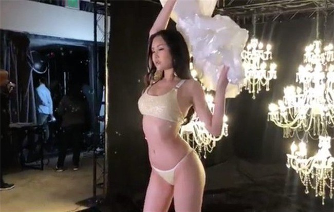 Sau bao lời chê bai, cuối cùng Lê Âu Ngân Anh cũng vớt vát được chút hình tượng sau phần chụp bikini nhờ body "khủng"