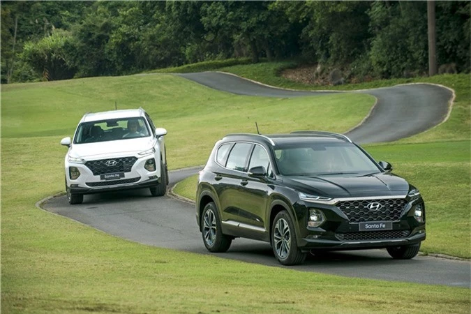 Hyundai Santa Fe 2019, Hyundai Santa Fe 2019 ra mắt, Hyundai Santa Fe 2019 chính thức ra mắt,