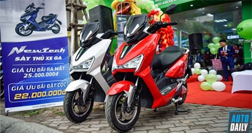 Pega ra mắt xe điện trang bị loa, cổng USB giá chỉ 25 triệu đồng