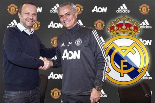 Học Chelsea, M.U gài điều khoản độc giúp thu tiền tấn nếu Mourinho gia nhập Real