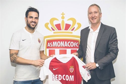  CHÍNH THỨC: Cesc Fabregas gia nhập Monaco