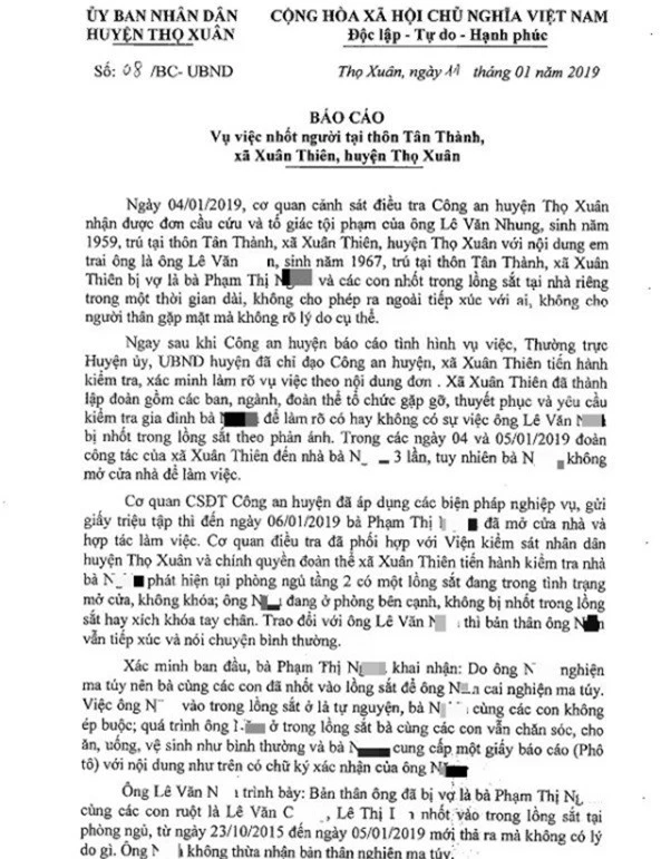 Người vợ nói về lý do cực chẳng đã phải nhốt chồng trong lồng sắt - Ảnh 2.