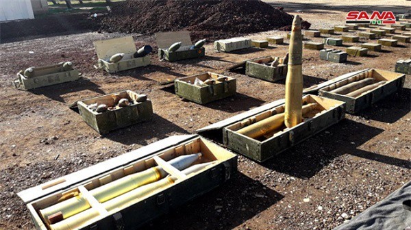 Chùm ảnh: Quân đội Syria giành "chiến lợi phẩm" khổng lồ từ phiến quân ở miền Nam