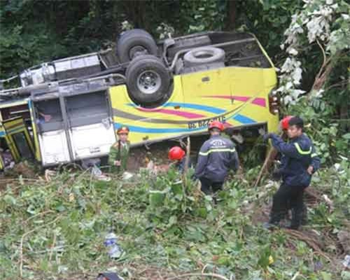 7 trong số 22 nạn nhân vụ lật xe khách trên đèo Hải Vân đã xuất viện