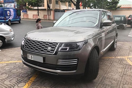 Cận cảnh Range Rover Autobiography giá 12 tỷ của đại gia Bình Dương 