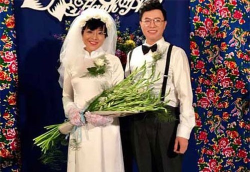 MC Thảo Vân đăng ảnh làm cô dâu, Công Lý phản ứng đầy bất ngờ