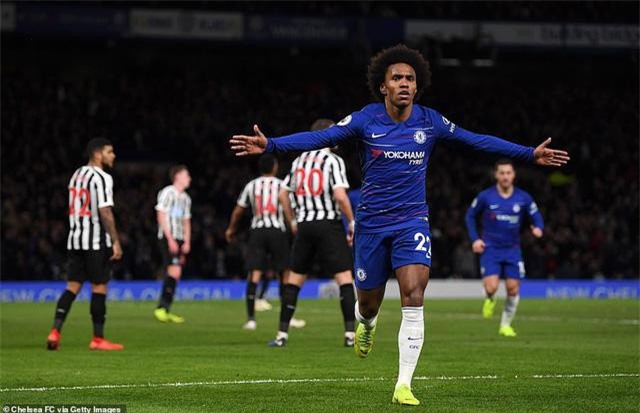 Thắng nhẹ Newcastle, Chelsea áp sát vị trí của Tottenham