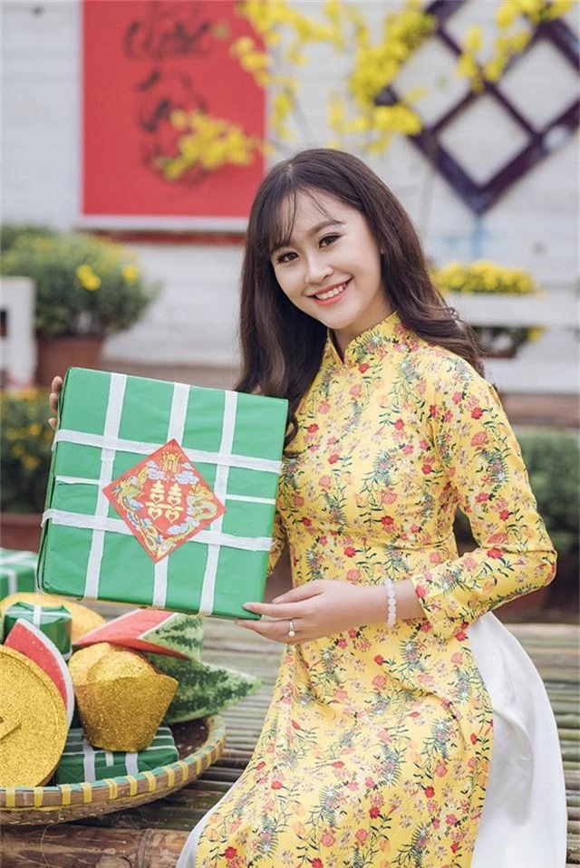  Tân hoa khôi Imiss Thăng Long khoe sắc trong bộ ảnh đón Xuân sớm - Ảnh 3.