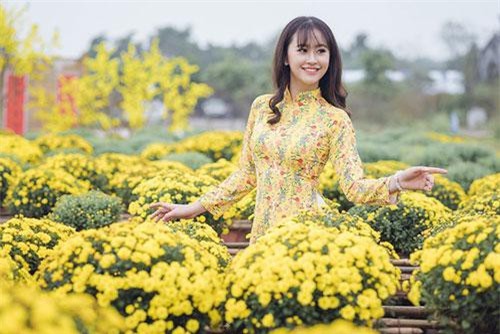 Tân hoa khôi Imiss Thăng Long khoe sắc trong bộ ảnh đón Xuân sớm