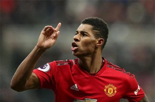 Tiền đạo: Marcus Rashford (M.U).