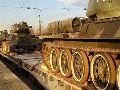 Nga tiếp nhận 30 chiếc xe tăng T-34 từ Lào