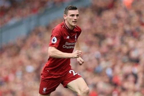 Hậu vệ trái: Andrew Robertson (Liverpool).