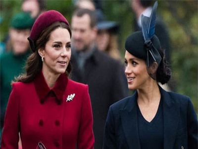 Thêm bằng chứng cho thấy Meghan và chị dâu Kate 'bằng mặt không bằng lòng'