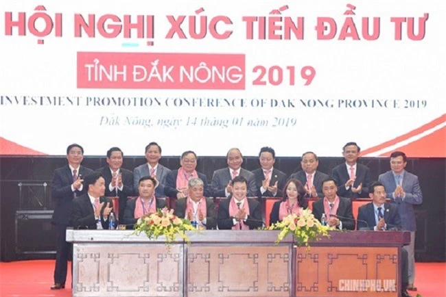 Hội nghị Xúc tiến đầu tư tỉnh Đắk Nông 2019 thu hút hơn 1000 đại biểu, nhà đầu tư tham dự (Ảnh: Báo Đắk Nông)
