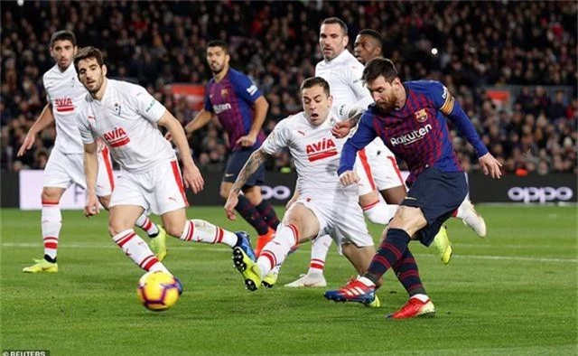 Messi và Suarez rực sáng, Barcelona vững ngôi đầu bảng La Liga - Ảnh 9.