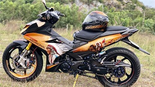 Cận cảnh Yamaha Exciter 150 độ theo phong cách 'thổ dân' cực ngầu