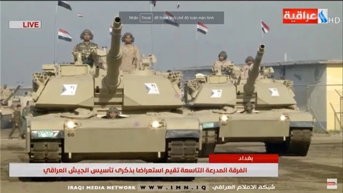 Iraq lan dau duyet binh hoanh trang voi tang T-90S-Hinh-2