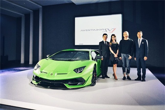 Sieu xe Lamborghini Aventador SVJ gia 35 ty tai Thai Lan?