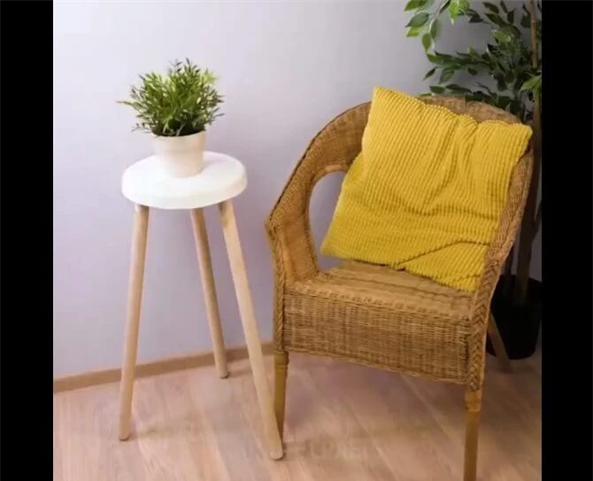 Bạn cũng có thể làm chiếc ghế xinh xắn như thế này đấy.