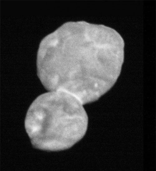  Hình ảnh thực tế về vật thể Ultima Thule do tàu New Horizons chụp - Ảnh: NASA