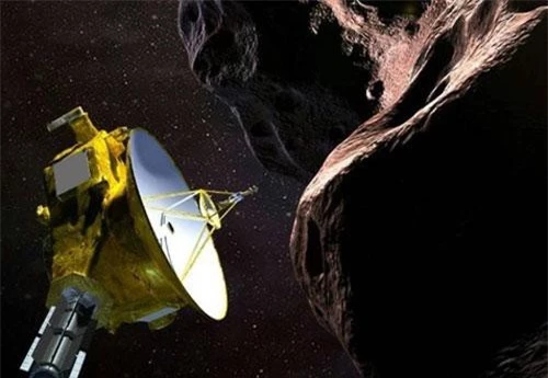 àu thăm dò New Horizons bay ngang qua và chụp ảnh Ultima Thule thuộc vành đai Kuiper - Ảnh: AFP