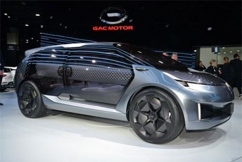 Ngắm mẫu xe đầu tiên của Trung Quốc thiết kế tại Mỹ