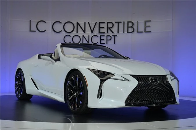 Lexus LC Convertible sắp được đưa vào sản xuất. Không chỉ giới thiệu phiên bản concept, Lexus còn lên tiếng khẳng định sẽ đưa LC Convertible vào dây chuyền sản xuất thương mại trong thời gian gần nhất. (CHI TIẾT)