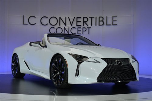 Lexus LC Convertible sắp được đưa vào sản xuất
