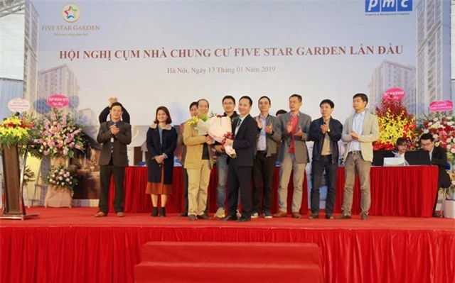 Ban quản trị chính thức Cụm nhà chung cư Five Star Garden ra mắt các chủ sở hữu