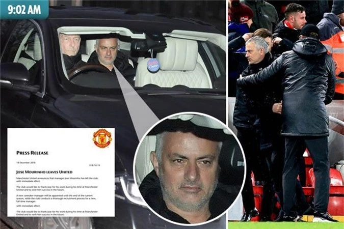 Man Utd cài điều khoản dị để ngăn Mourinho chia sẻ về chuyện bị sa thải