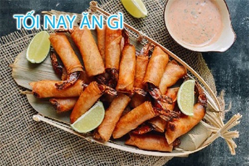 Cách làm tôm cuộn dừa thơm ngon bổ dưỡng
