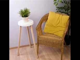 Clip: Tự làm ghế 3 chân nhanh chóng lại đẹp không kém ngoài tiệm