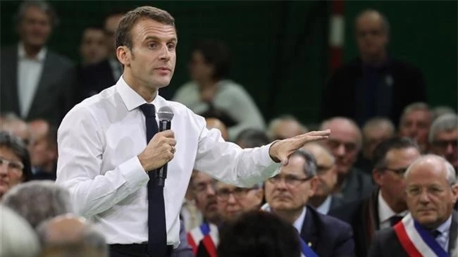 Tổng thống Pháp Emmanuel Macron.