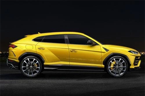 1. Lamborghini Urus (vận tốc tối đa: 305 km/h).