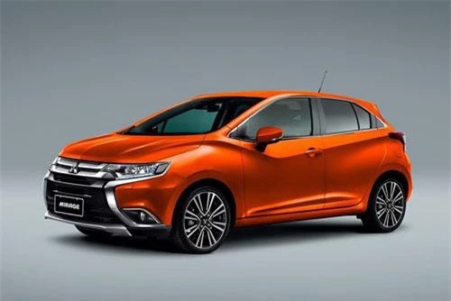 2. Mitsubishi Mirage 2019 (giá khởi điểm: 15.585 USD).