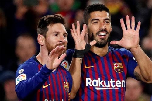 Messi và Suarez có thể phá kỷ lục ghi bàn "song sát" tại La Liga?