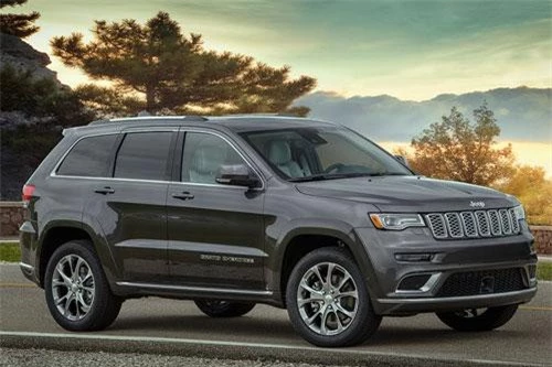 4. Jeep Grand Cherokee Trackhawk (vận tốc tối đa: 290 km/h).