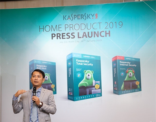 Kaspersky ra mắt phần mềm diệt virus 2019 tại Việt Nam