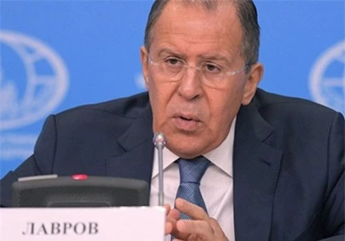 Ngoại trưởng Nga Lavrov. (Ảnh: Sputnik)