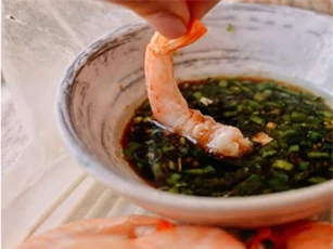 Cách làm món tôm luộc chấm nước tương