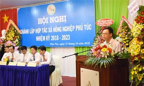 Đại hội thành lập HTX Phú Túc