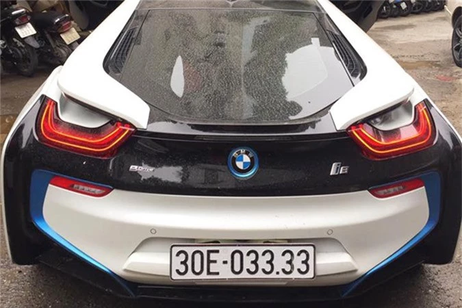 Sieu xe BMW i8 bien 