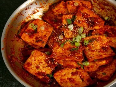 Hướng dẫn làm đậu phụ om cay