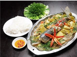 Cách làm món chép om dưa thanh chua đổi vị