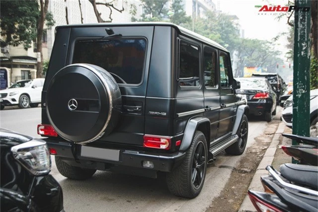 Mercedes-AMG G63 có màu sơn giá hơn 90 triệu đồng xuất hiện trên phố - Ảnh 5.