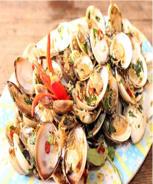 Cách làm ngao xào sả ớt cay nồng hấp dẫn