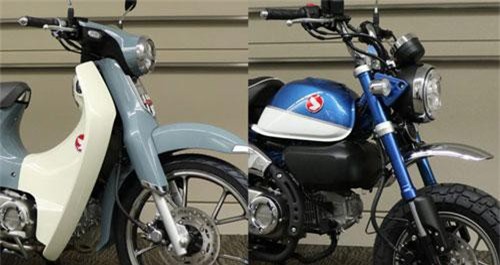 Honda Super Cub C125 và Monkey 125 thêm màu mới